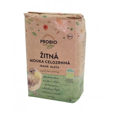 Mouka žitná celozrnná BIO 1kg PROBIO     