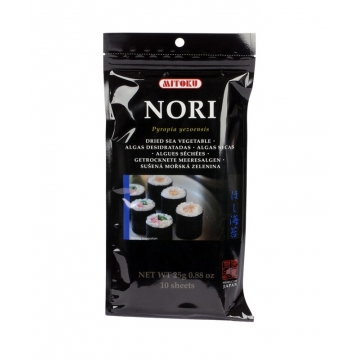 Mořské řasy Nori PLÁTKY 25g...