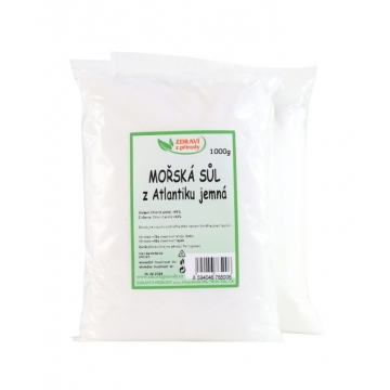 Sůl mořská z Atlantiku...