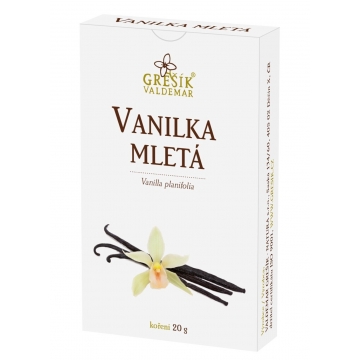 Vanilka mletá 20g Grešík