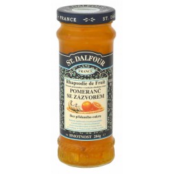 Džem ovocný ovocný pomeranč a zázvor 284g ST. DALFOUR