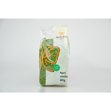 Mořské řasy Nori vločky 80g Natural Jihlava