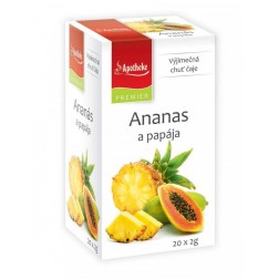 Čaj Apotheke Ananas a papája 20x2g      