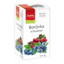 Čaj Apotheke Borůvka a brusinka 20x2g    