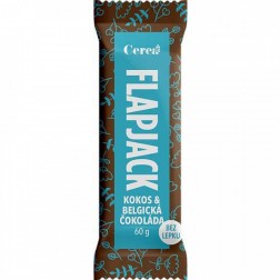 Tyčinka Flapjack Kokos a belgická čokoláda bezlepkový 60g CEREA         