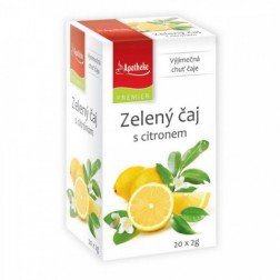 Čaj Apotheke Zelený s citronem 20x2g    