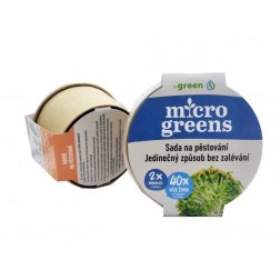 Mikro greens na pěstování Brokolice 2ks v balení    