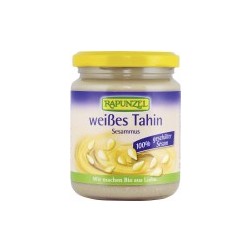 Tahini BÍLÉ Bio - 100% sezamová pasta nesolená 250g RAPUNZEL