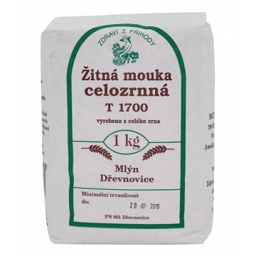 Mouka žitná celozrnná 1kg Zdraví z přírody 
