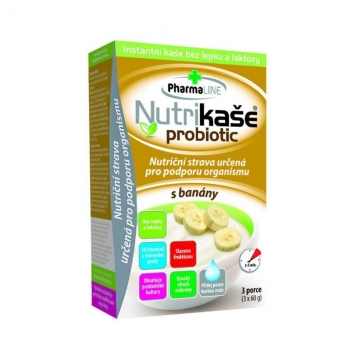 Nutrikaše probiotic banám 3x60g  