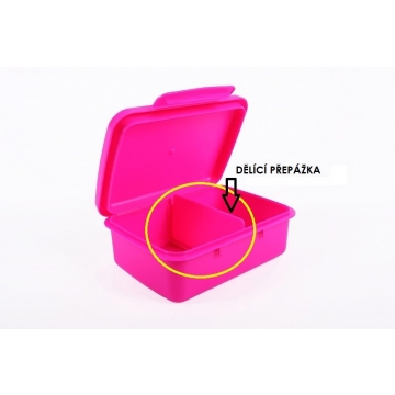 Zdravá sváča DĚLÍCÍ přepážka 1KS fialová