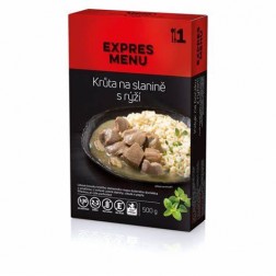 Expres menu KM Krůta na slanině s rýží 500g     