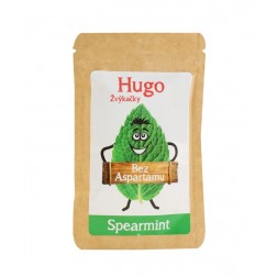 Žvýkačky HUGO bez aspartanu SPEARMINT 45g                                      