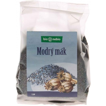 Mák modrý z Česka RAW 200g 