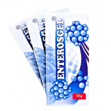 Enterosgel proti akutním průjmům 1x15g           
