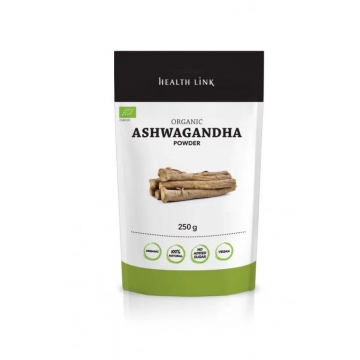 Ašvaganda Ashwagandha BIO 250g Health Link  
