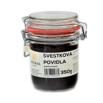 Povidla Švestková 350g Natural Jihlava                      
