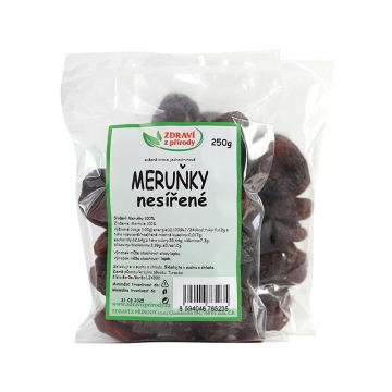 Meruňky nesířené 250g...